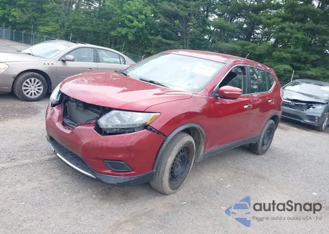 2015 Nissan Rogue S/Sl/Sv из США, поврежденный, VIN KNMAT2MT4FP550796